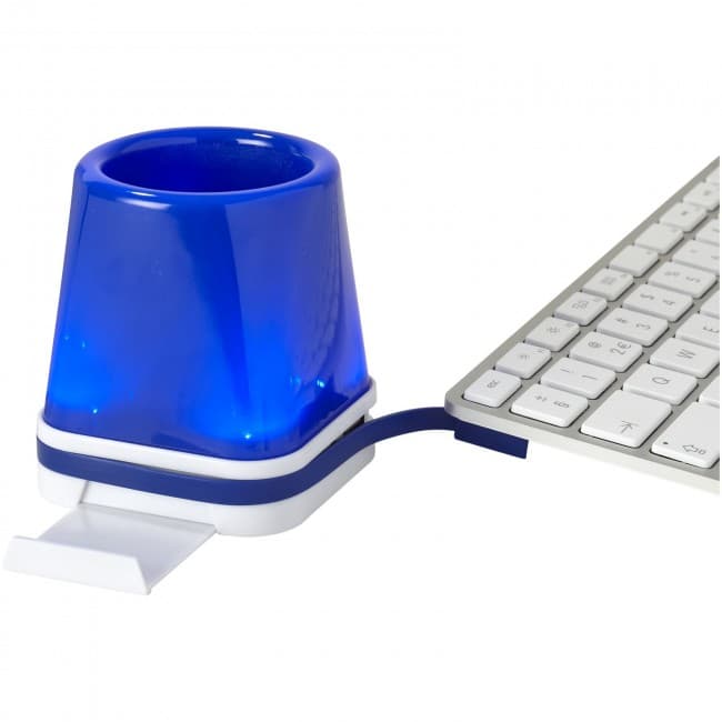 Custom Printed Shine 4-in-1 USB desk hub - Image 2