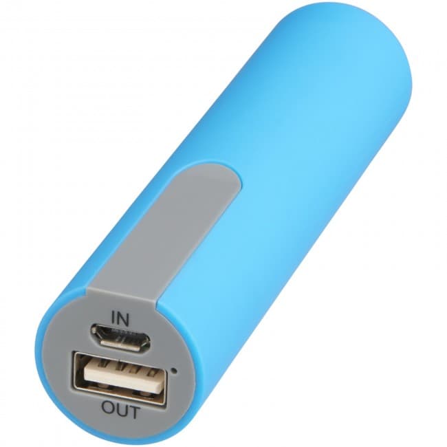 Custom Printed Rubber Coated Powerbank - WH - Image 4