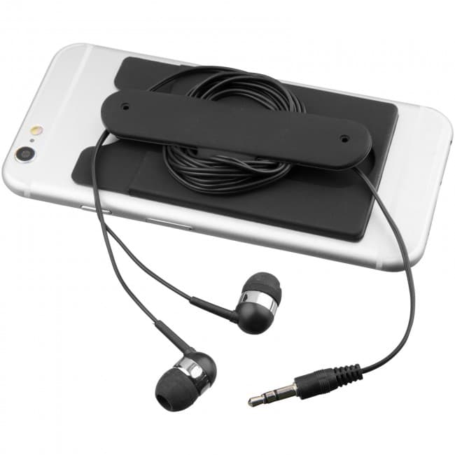 Custom Printed Wired earbuds and silicone phone wallet - Image 7