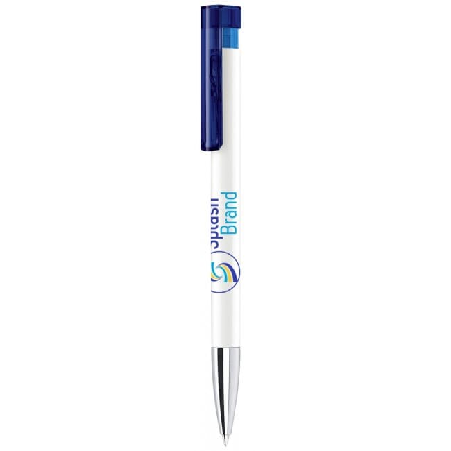 Custom Printed senator Liberty Mix & Match plastic ball pen (polished/clear MTT)