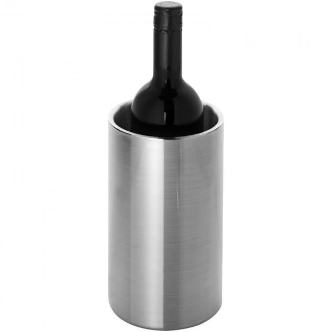 Custom Printed Cielo double-walled, stainless steel wine cooler