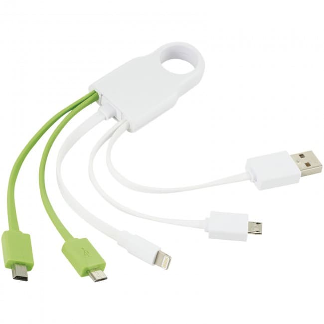 Custom Printed Squad 5-in-1 charging cable set - Image 1