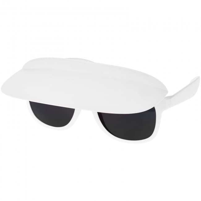 Custom Printed Miami sunglasses with visor - Image 3