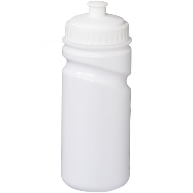 Custom Printed Easy-squeezy 500 ml white sport bottle - Image 2