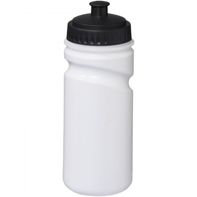 Custom Printed Easy-squeezy 500 ml white sport bottle - Image 3