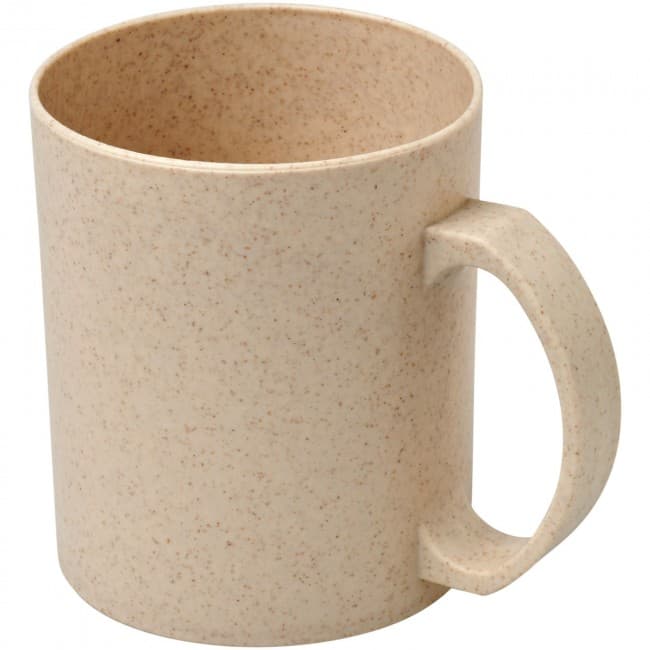 Custom Printed Pecos 350 ml wheat straw mug - Image 3