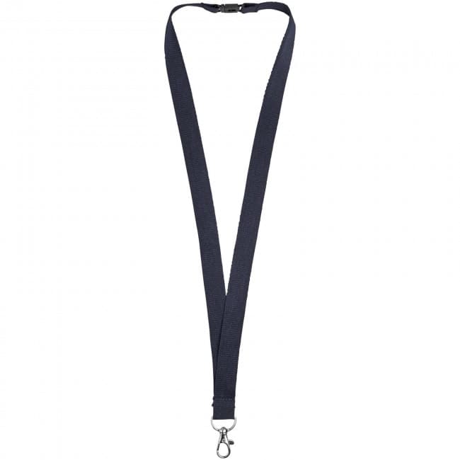 Custom Printed Dylan cotton lanyard with safety clip - Image 3