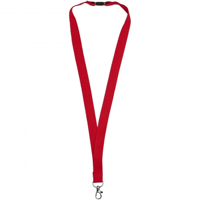 Custom Printed Dylan cotton lanyard with safety clip - Image 2