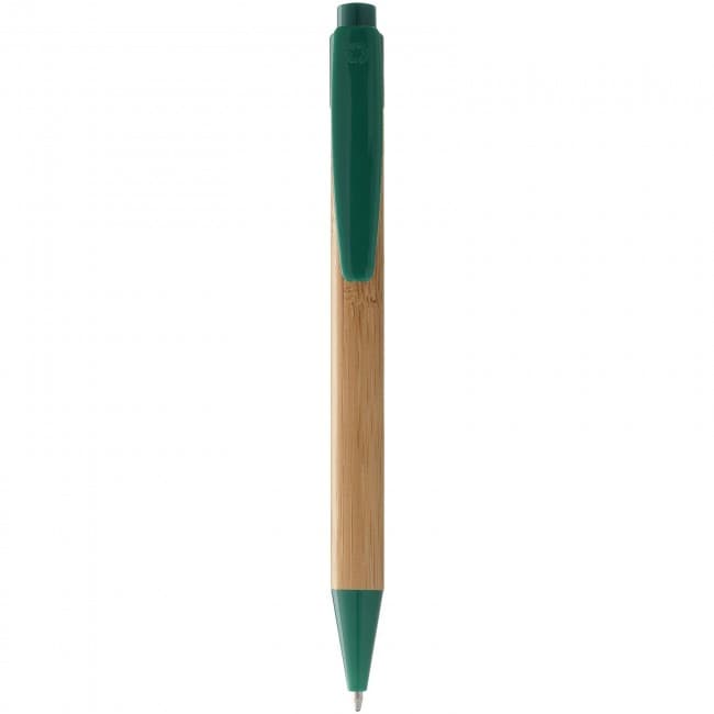 Custom Printed Borneo bamboo ballpoint pen - Image 1