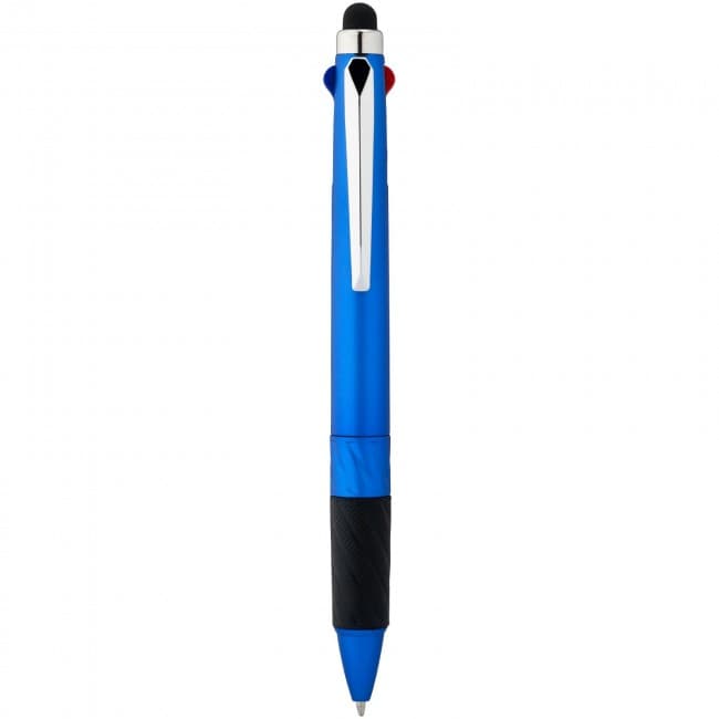 Custom Printed Burnie multi-ink stylus ballpoint pen - Image 1