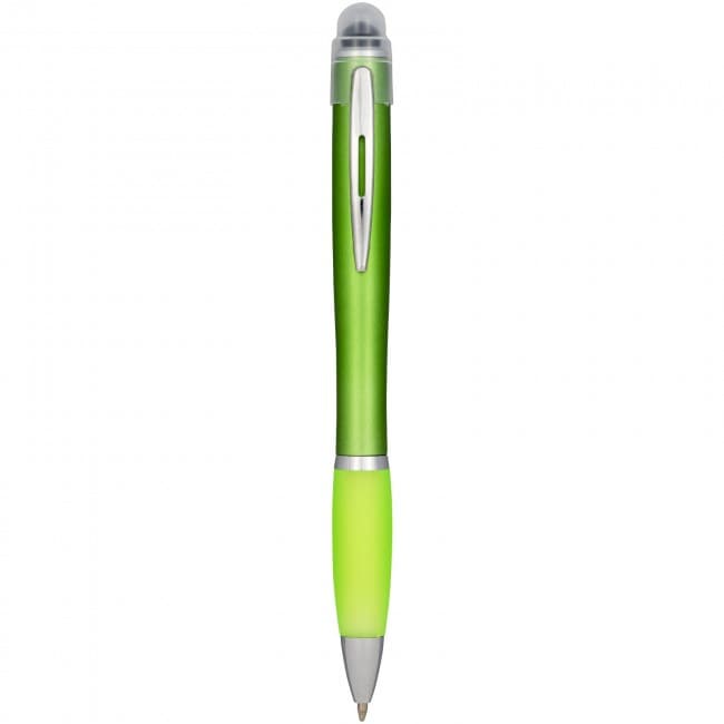 Custom Printed Nash light up pen coloured barrel and coloured grip - Image 5