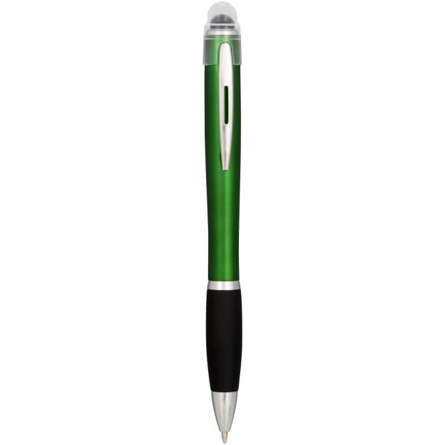 Custom Printed Nash light up pen coloured barrel and black grip - Image 5