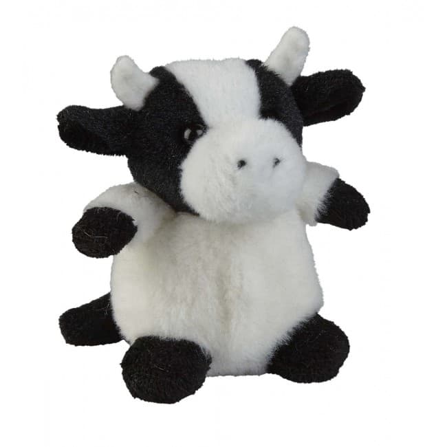 Custom Printed 12cm Cow Plush