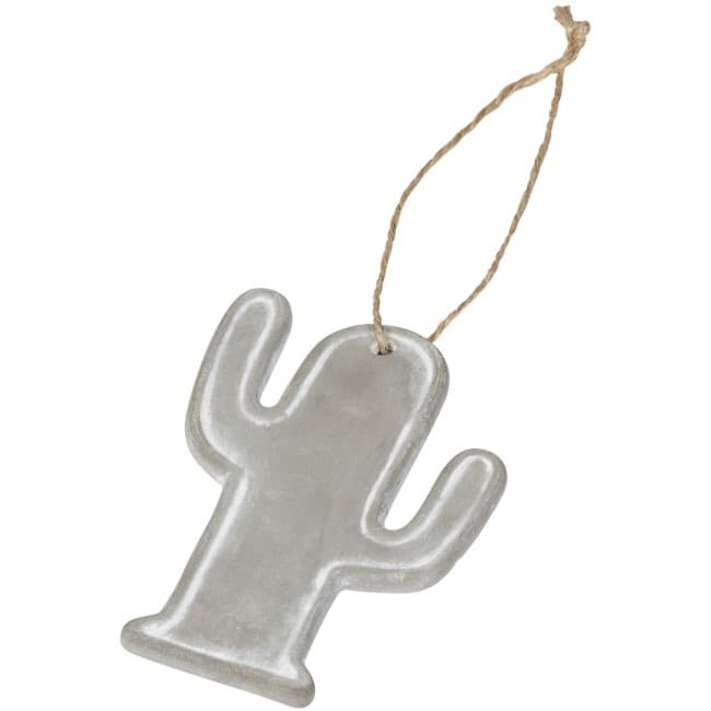 Custom Printed Seasonal cactus ornament