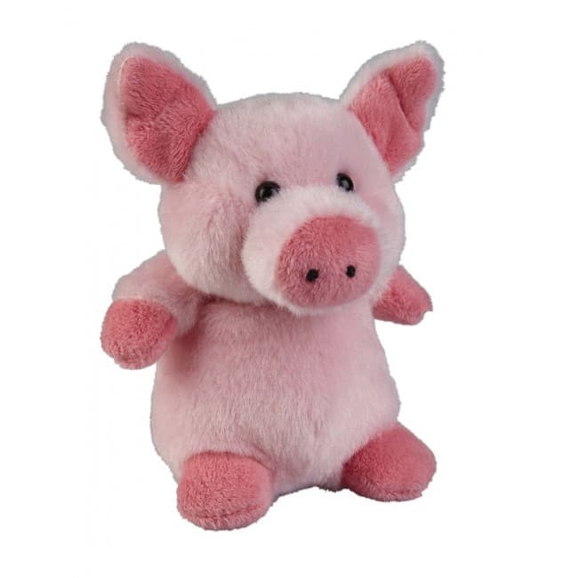 Custom Printed 12cm Pig Plush