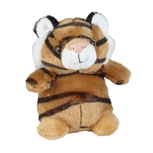 Custom Printed 12cm Tiger Plush