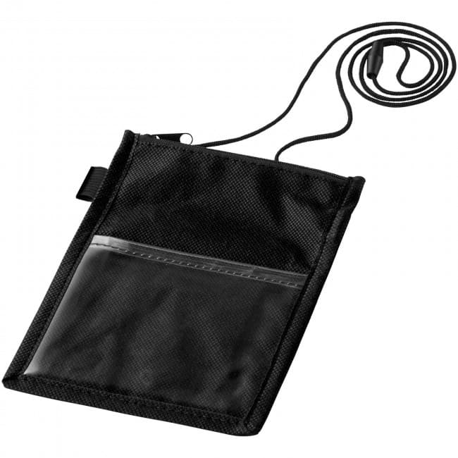 Branded Identify badge holder pouch with pen loop - Image 3