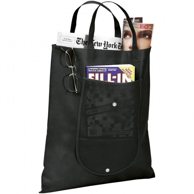 Custom Printed Maple non-woven foldable tote bag - Image 8