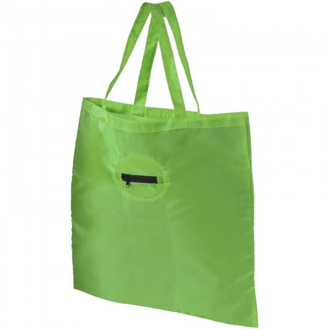 Custom Printed Take-away fodable shopping tote bag - Image 2