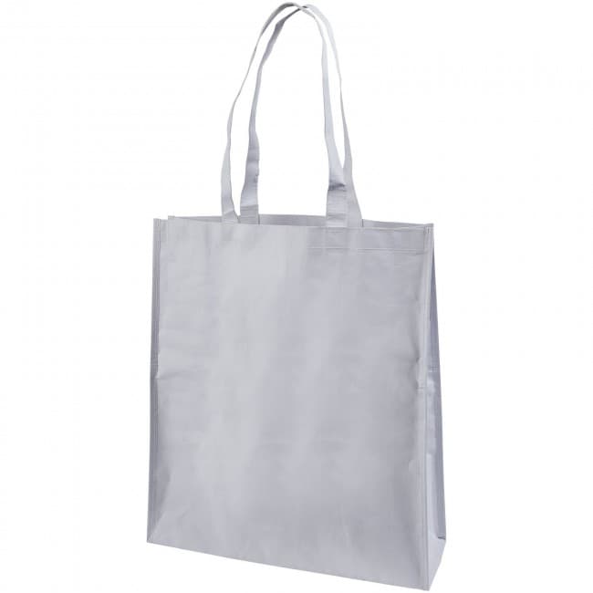 Custom Printed Papyrus paper-woven tote bag - Image 1