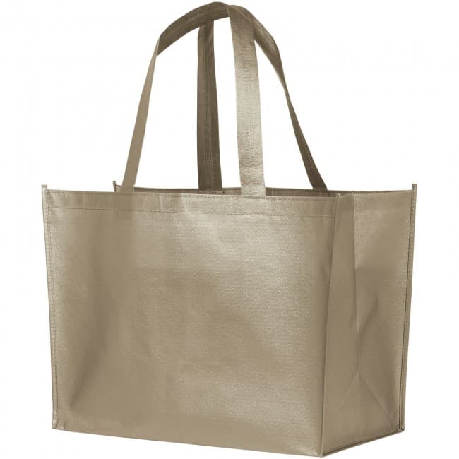 Custom Printed Alloy laminated non-woven shopping tote bag - Image 2