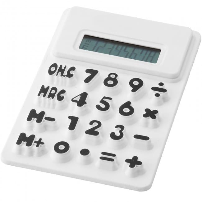 Custom Printed Splitz flexible calculator - Image 2