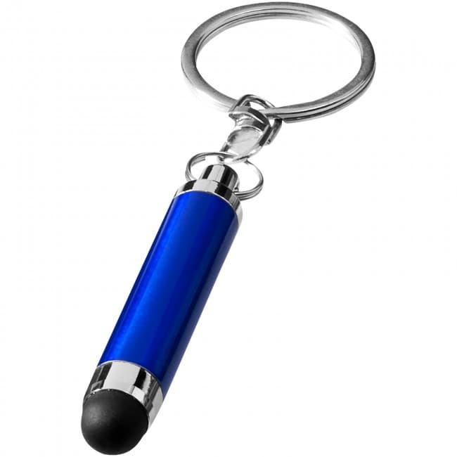 Custom Printed Aria aluminium stylus keychain