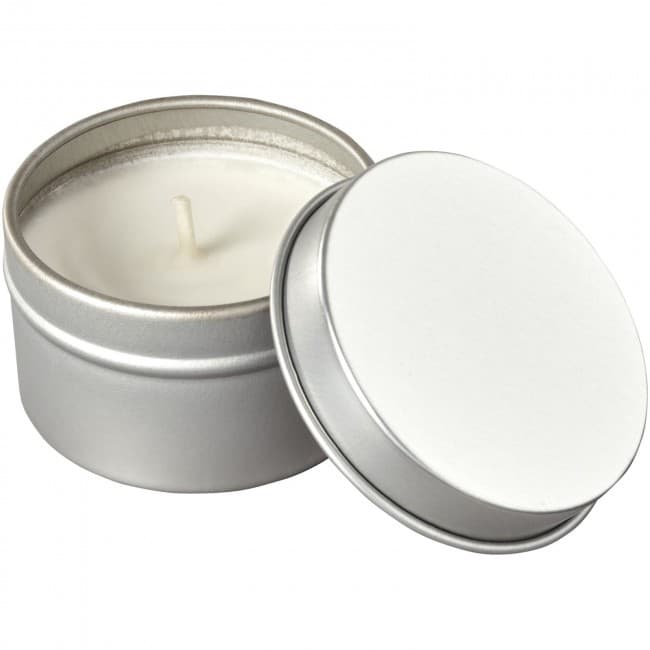 Custom Printed Luva scented candle in tin