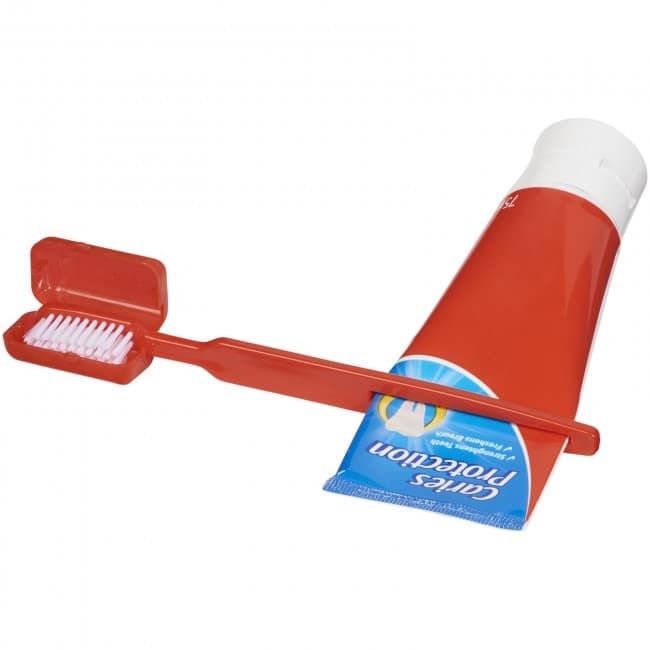 Custom Printed Dana toothbrush with squeezer - Image 2