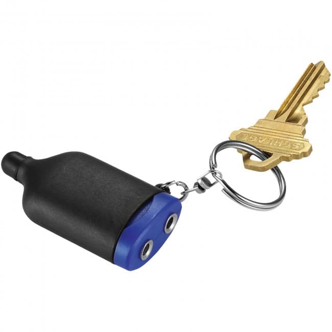 Custom Printed Jack 2-in-1 audio splitter and stylus keychain - Image 1