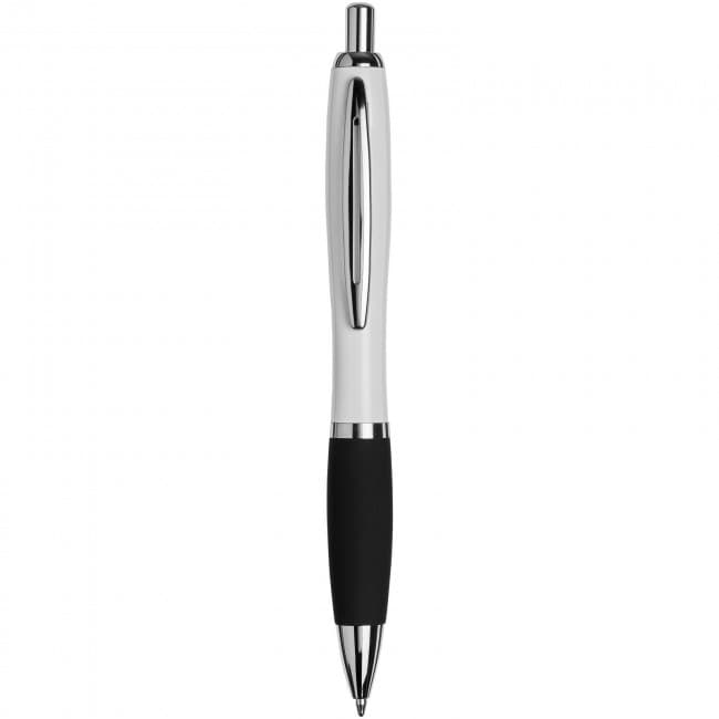 Custom Printed Metal curvy ballpoint pen-BK - Image 2