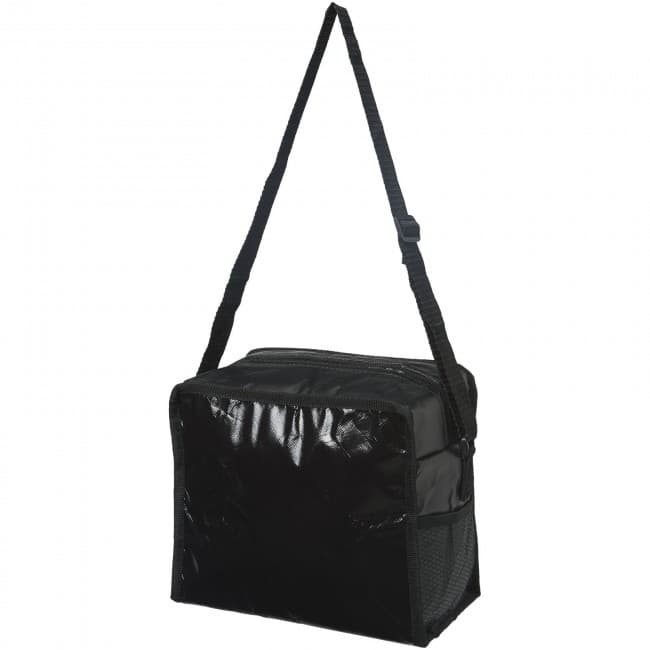 Custom Printed Cool Cube lunch cooler bag with shoulder strap - Image 5