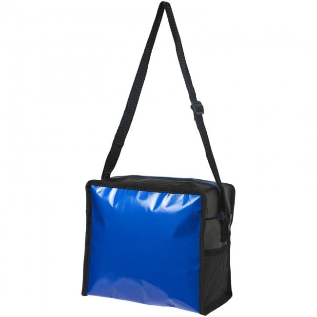 Custom Printed Cool Cube lunch cooler bag with shoulder strap - Image 4