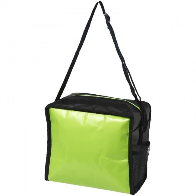 Custom Printed Cool Cube lunch cooler bag with shoulder strap - Image 3