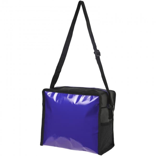 Custom Printed Cool Cube lunch cooler bag with shoulder strap - Image 2