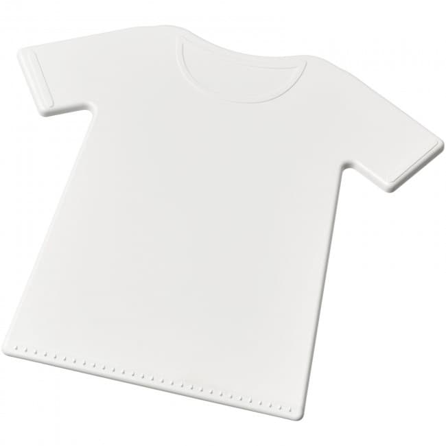 Custom Printed Brace t-shirt shaped ice scraper