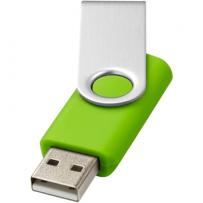 Custom Printed Rotate-basic 2GB USB flash drive - Image 3