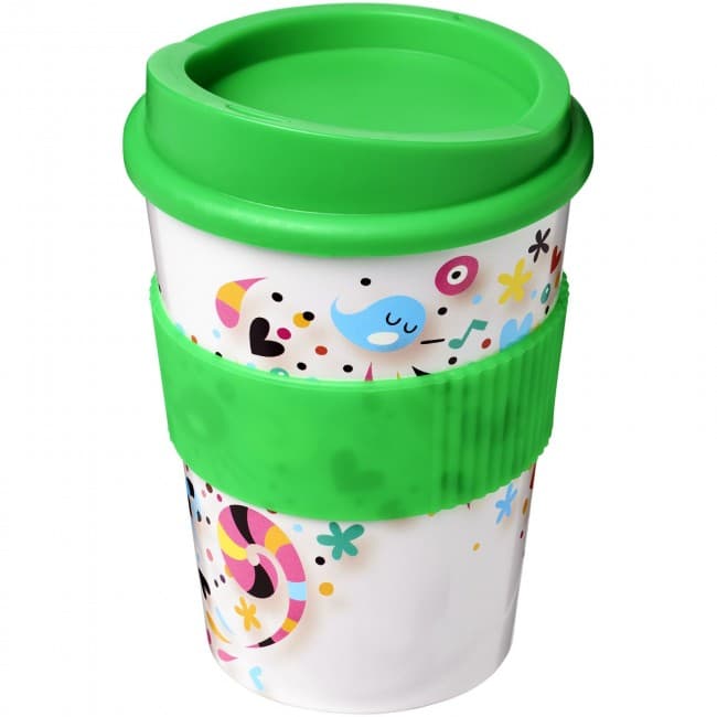 Custom Printed Brite Americano Medio Tumbler With Grip 300ml - Image 7