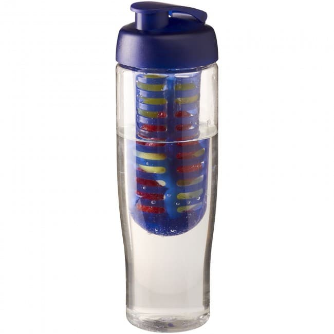 Custom Printed H2O Tempo® 700 ml flip lid sport bottle & infuser - Image 7