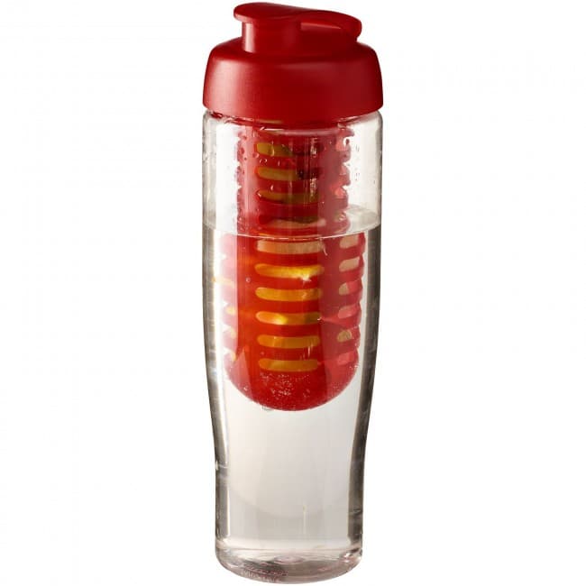 Custom Printed H2O Tempo® 700 ml flip lid sport bottle & infuser - Image 6