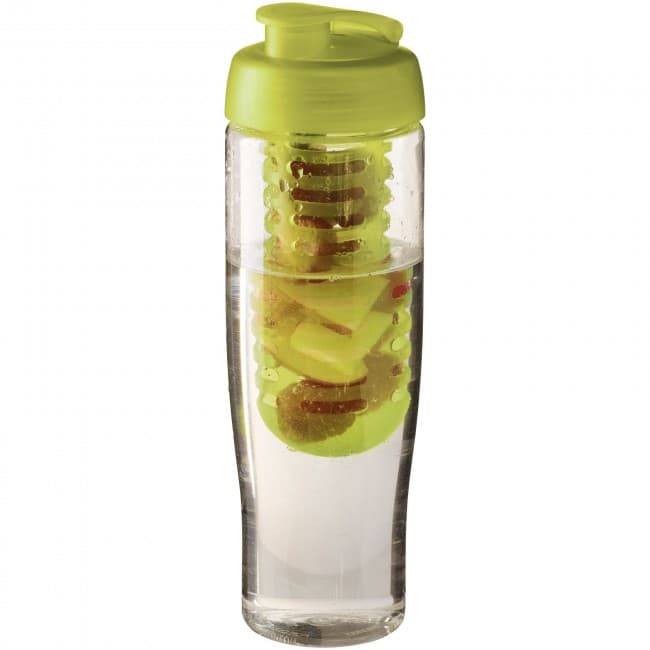 Custom Printed H2O Tempo® 700 ml flip lid sport bottle & infuser - Image 5