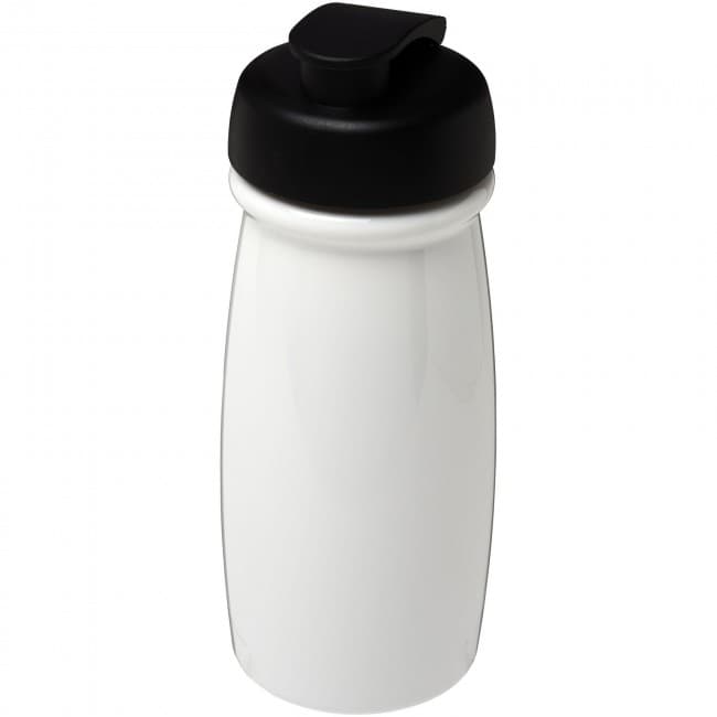 Custom Printed H2O Pulse® 600 ml flip lid sport bottle - Image 2