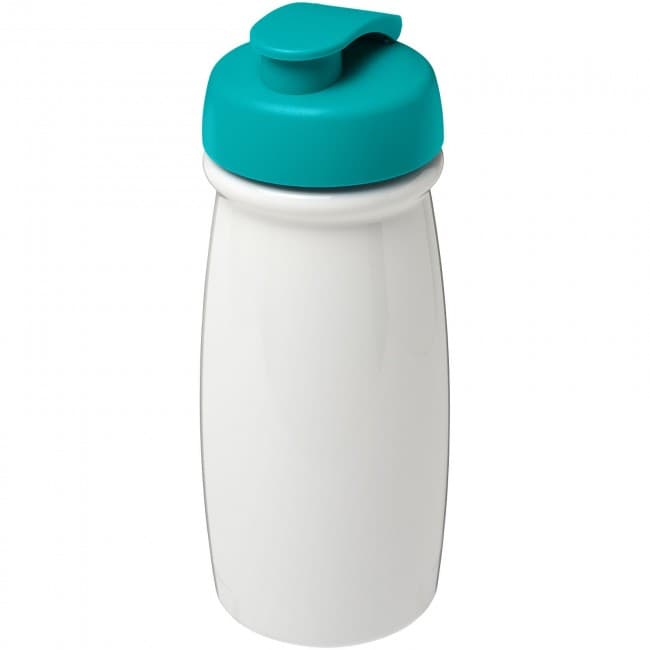 Custom Printed H2O Pulse® 600 ml flip lid sport bottle - Image 6