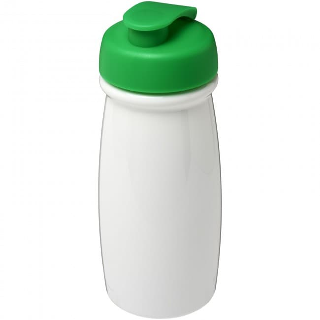 Custom Printed H2O Pulse® 600 ml flip lid sport bottle - Image 7