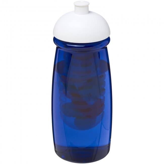 Custom Printed H2O Pulse® 600 ml dome lid sport bottle & infuser - Image 2