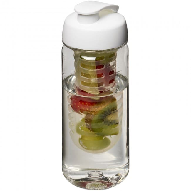 Custom Printed H2O Octave Tritan? 600 ml flip lid bottle & infuser - Image 7