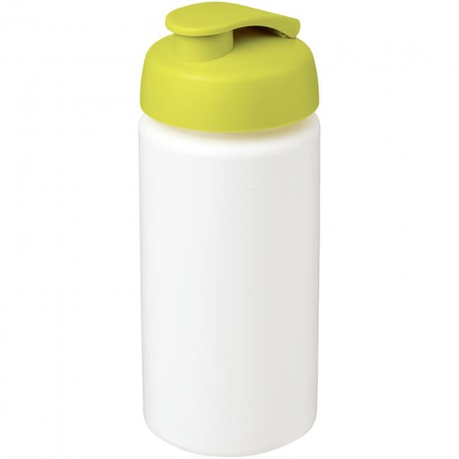 Custom Printed Baseline® Plus grip 500 ml flip lid sport bottle - Image 1