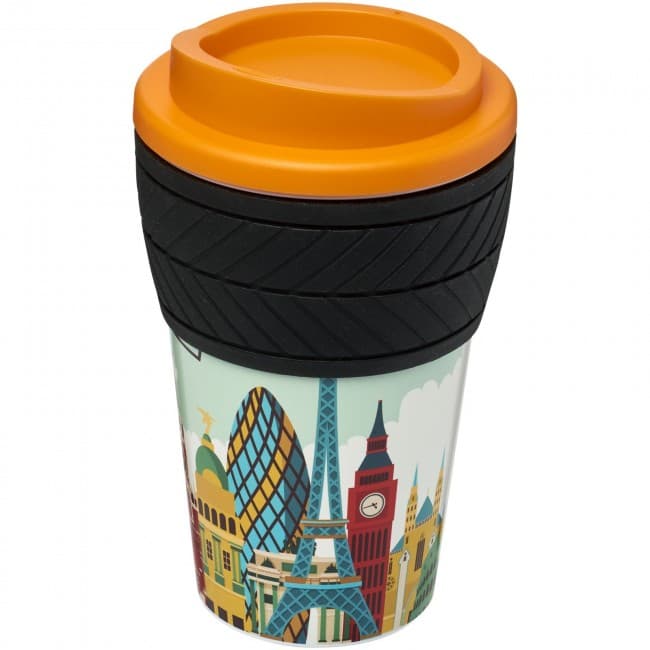 Branded Brite Americano Tyre Insulated Tumbler 350ml - Image 1