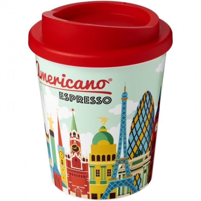 Custom Printed Brite Americano Espresso Insulated Tumbler 250ml - Image 1