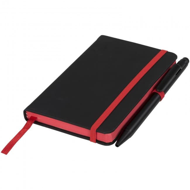 Custom Printed Noir Edge small notebook - Image 1